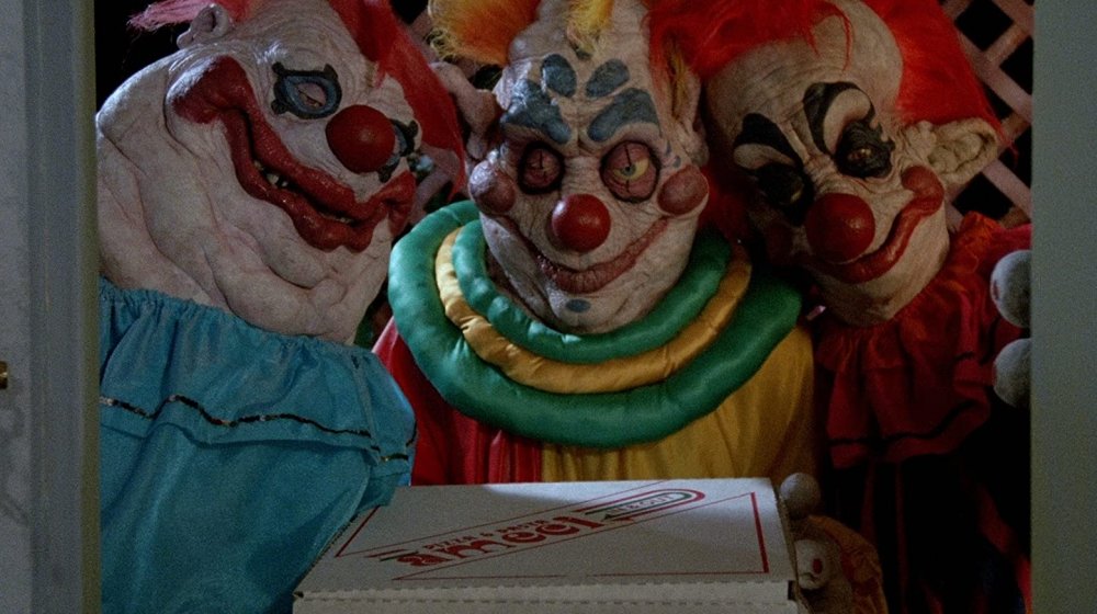 Three Killer Klowns in Killer Klowns from Outer Space