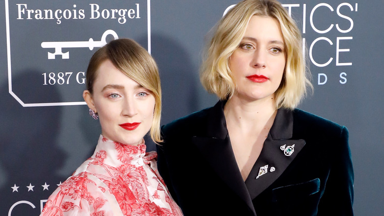 Saoirse Ronan and Greta Gerwig together