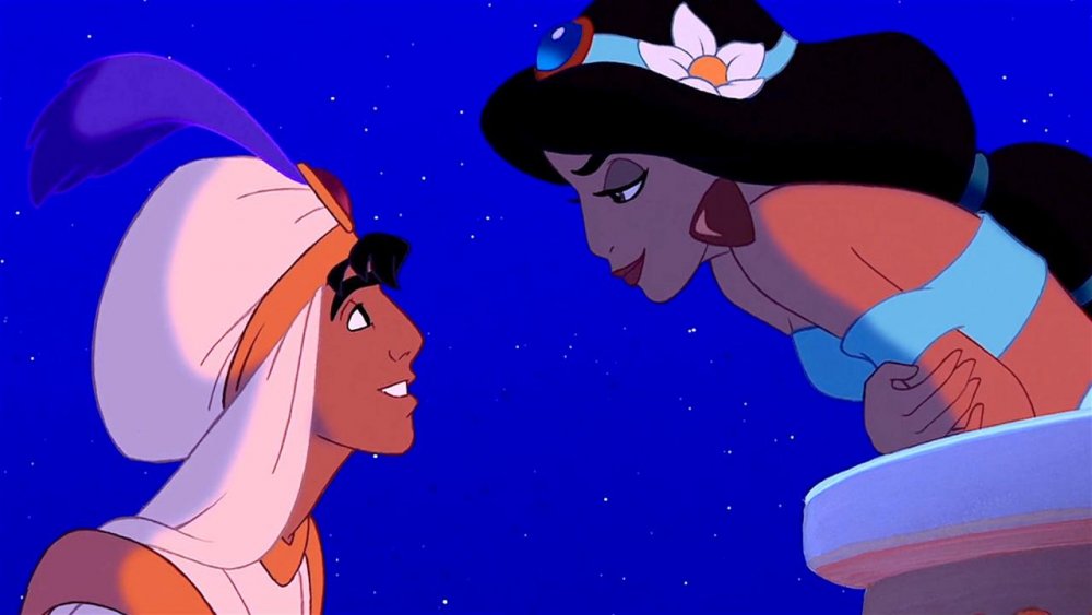 Aladdin and Jasmine in Aladdin