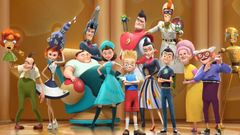 The cast of Meet the Robinsons