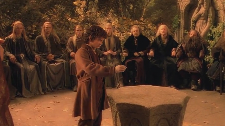 Scene from The Lord of the Rings: The Fellowship of the Ring