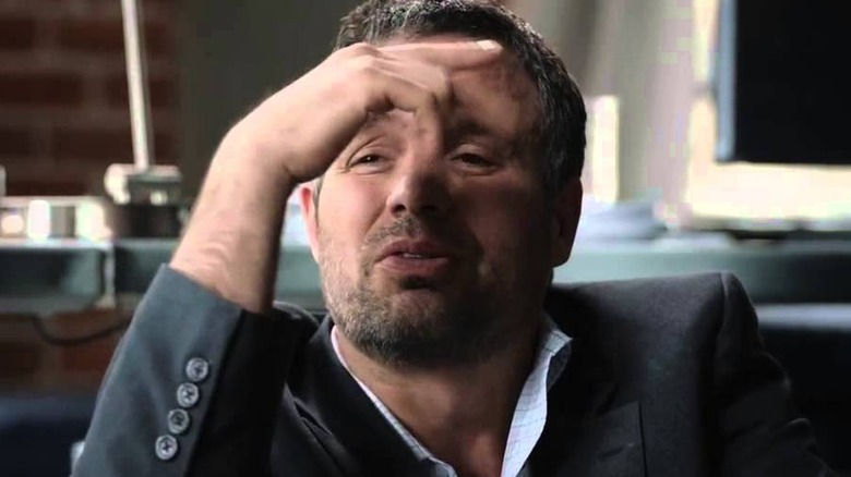 Bruce Banner wakes up after listening to Tony in "Iron Man 3" (2013)