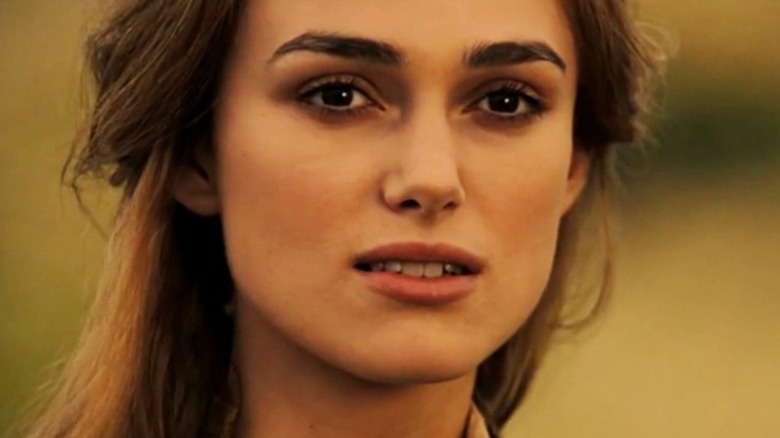 Elizabeth stares out to sea in "Pirates of the Caribbean: At World's End" (2007)