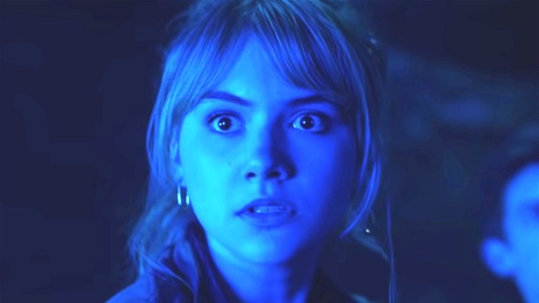 Kinsey looking surprised