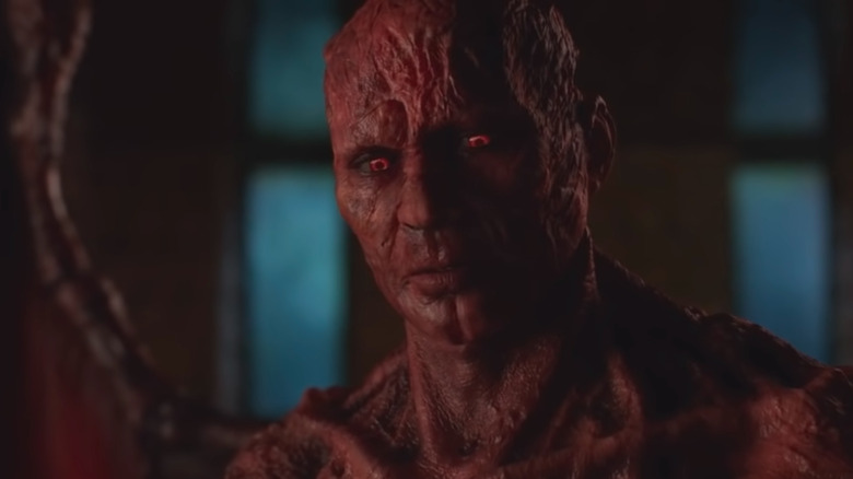 Lucifer in full Devil guise