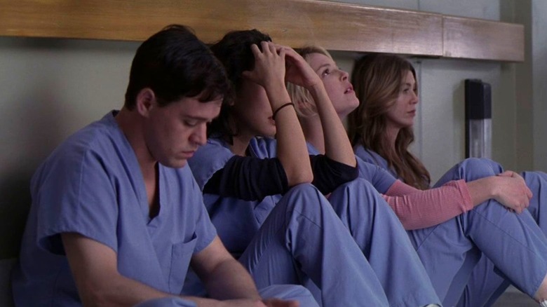 Interns worried Grey's