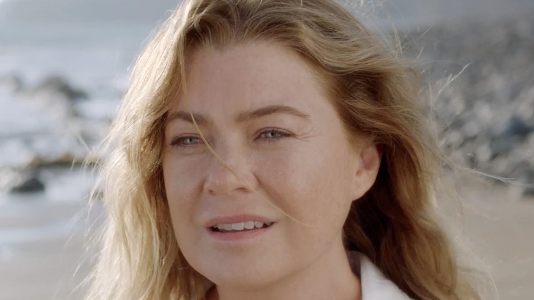 Meredith Grey looks ahead