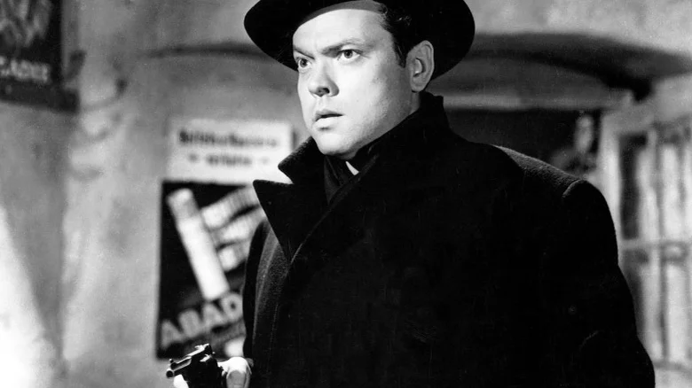 Harry Lime in the Third Man In the movie, Lime is referenced too many times that you could practically visualize him yourself. He was supposed to be dead, but halfway through the movie, it was revealed that he is not only alive and well, but also played by Orson Welles. One of the most respected actors of all time.