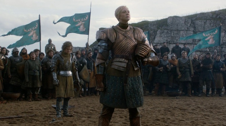 Brienne and Loras Tyrell