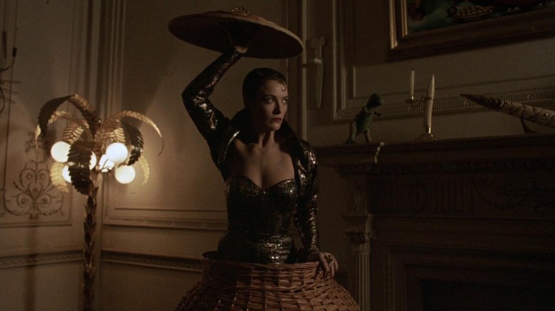 Snake villain comes out of basket