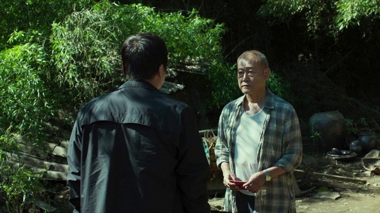 Police interview stranger