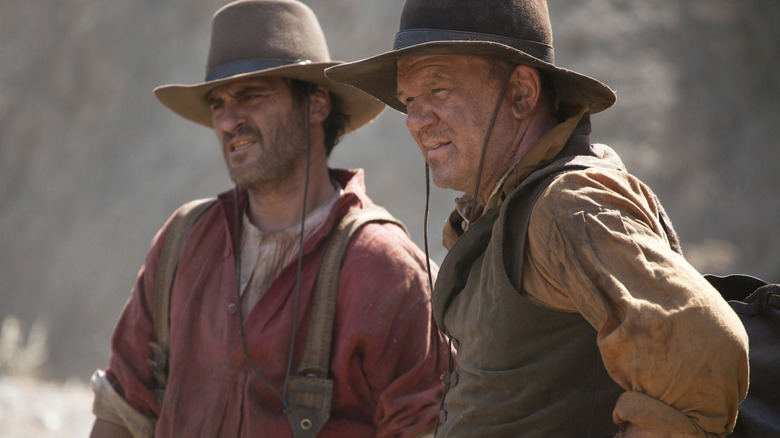 The Sisters Brothers look into distance