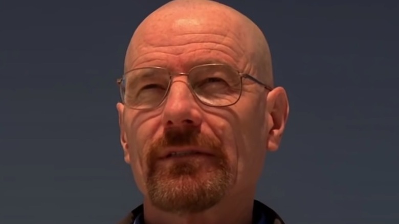 Walt staring in Breaking Bad