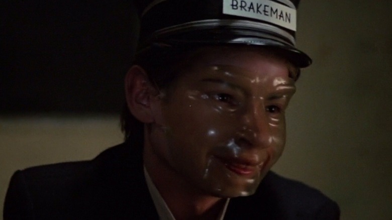 Kenny Hampson in conductor mask