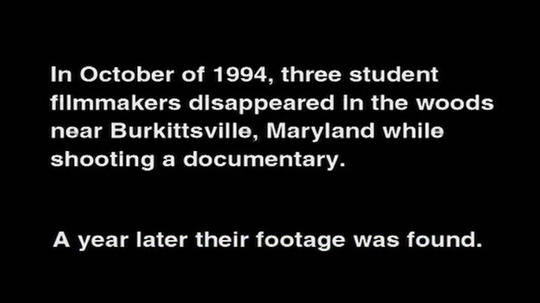 The Blair Witch Project