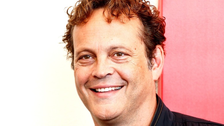 Actor Vince Vaughn smiles