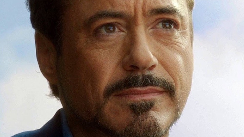 Tony Stark smiling