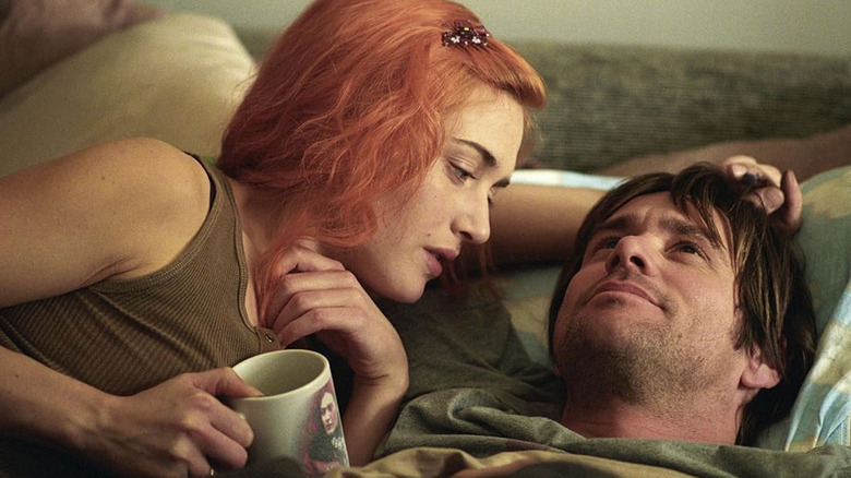 Clementine leaning on Joel