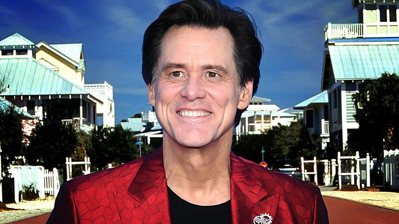 Jim Carrey smiling