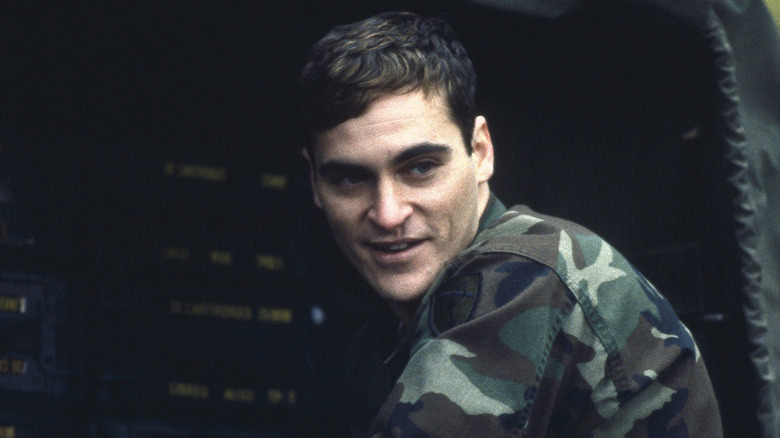Joaquin Phoenix smiling