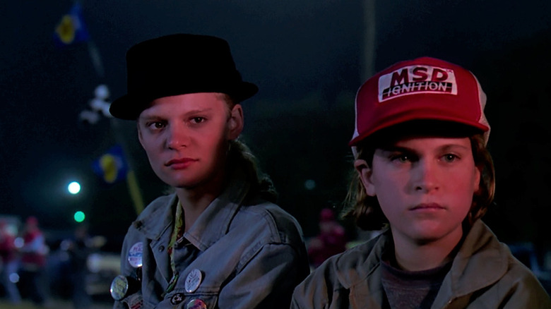 Joaquin Phoenix wearing hat