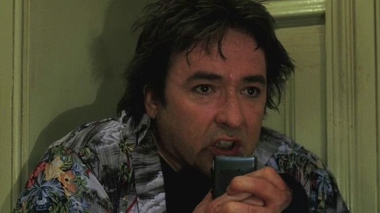 John Cusack looking terrified