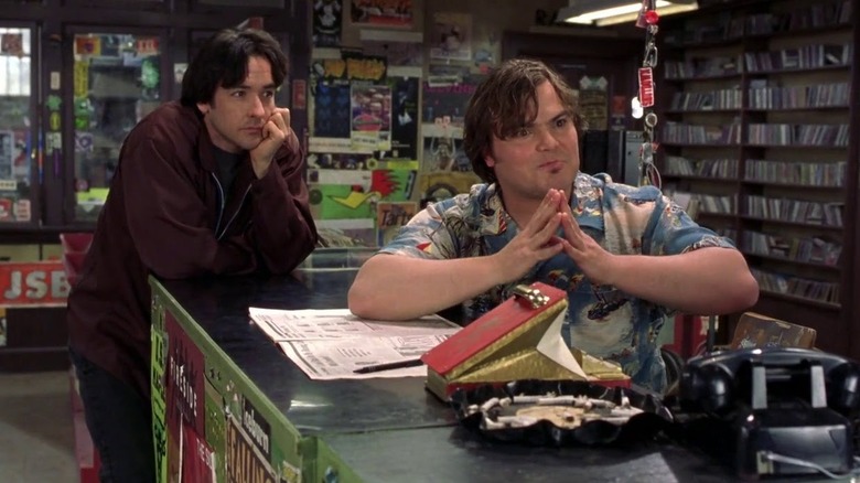 John Cusack hanging out with Jack Black