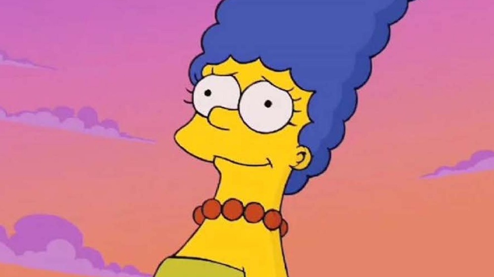 Marge Simpson smiling