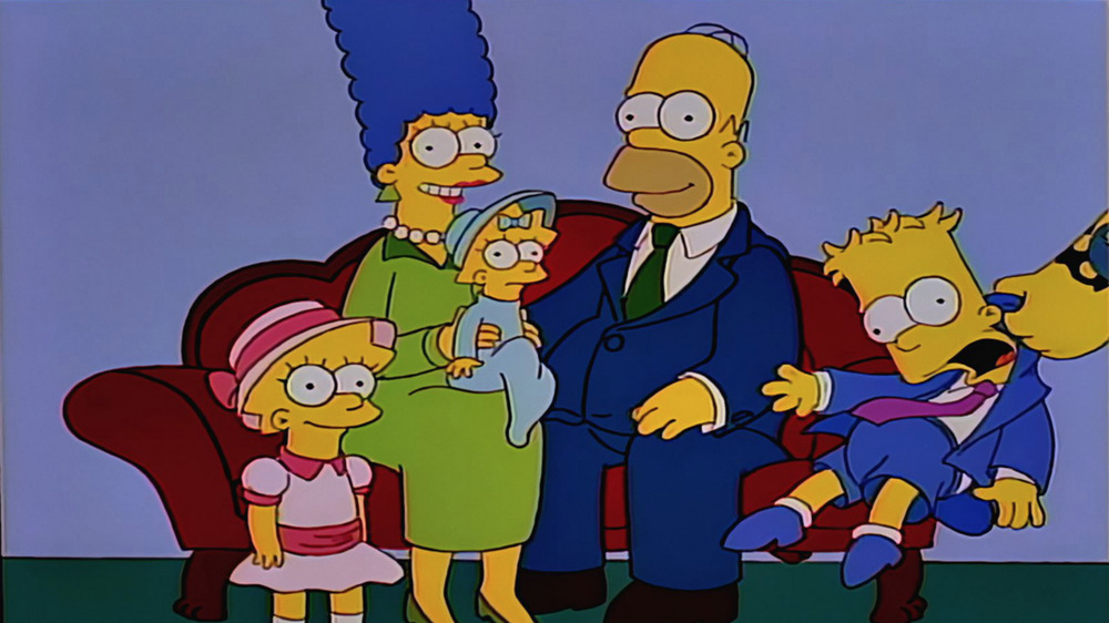 The Simpsons' family photo