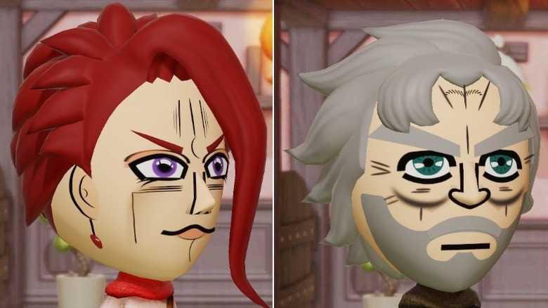 Kakyoin and Joseph Joestar Miis