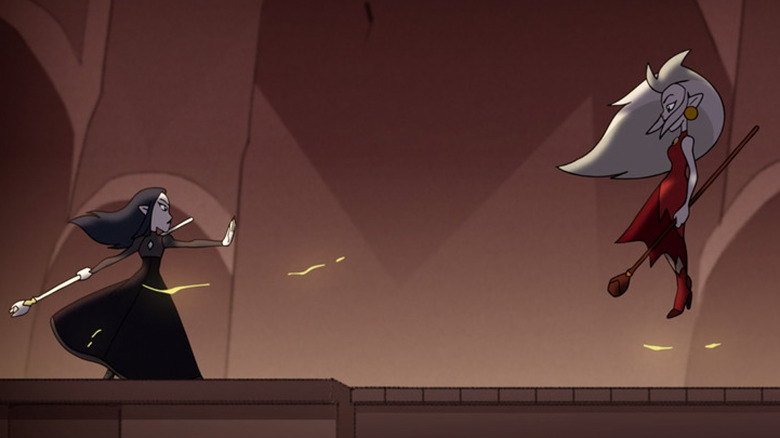 Lilith and Eda duel