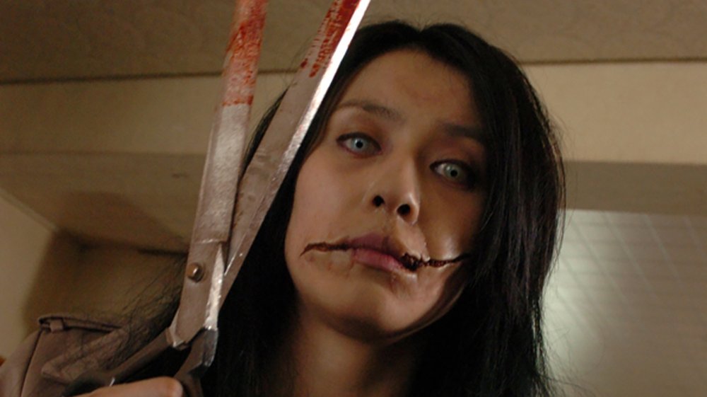 Miki Mizuno as Kuchisake-onna in Carved: The Slit-Mouthed Woman