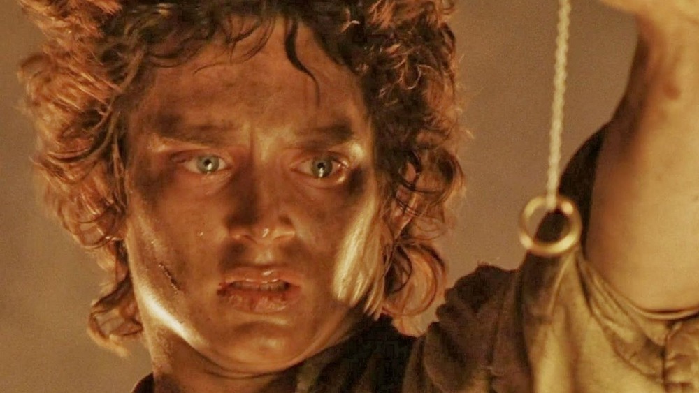 Frodo tempted by the Ring