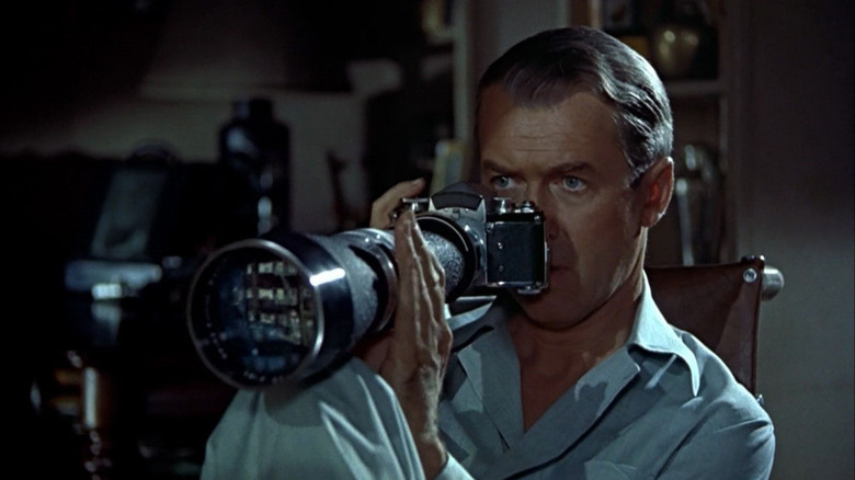 Jeffries holding a camera