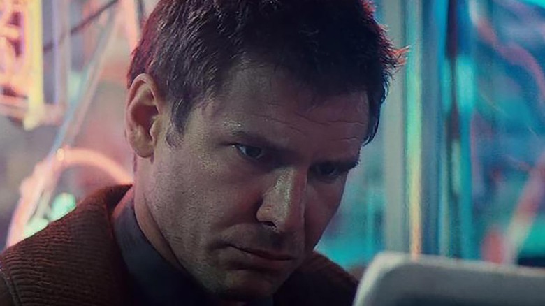 Deckard studying