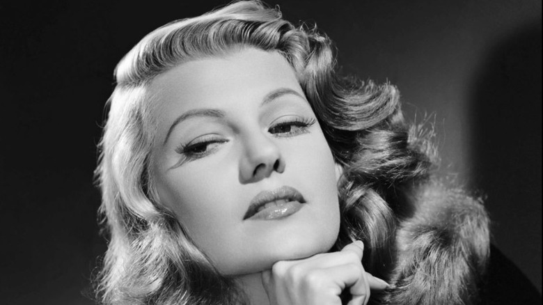 Rita Hayworth seductive