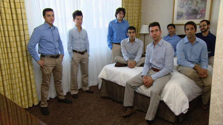 Nathan Fielder's lookalikes in motel