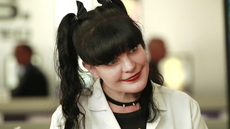 Abby in lab coat in "NCIS"