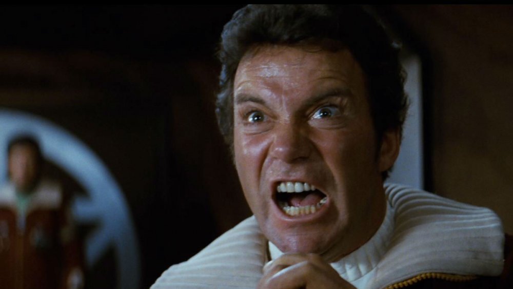 William Shatner in Star Trek II: The Wrath of Khan