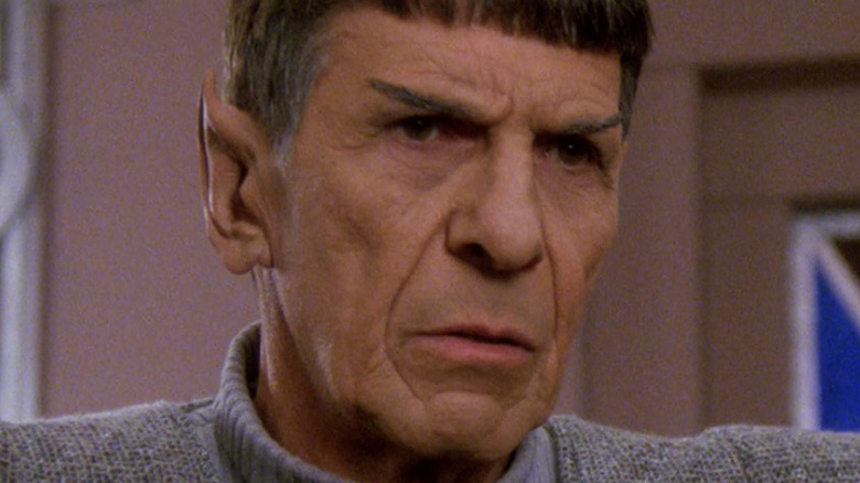 Spock tilts his head