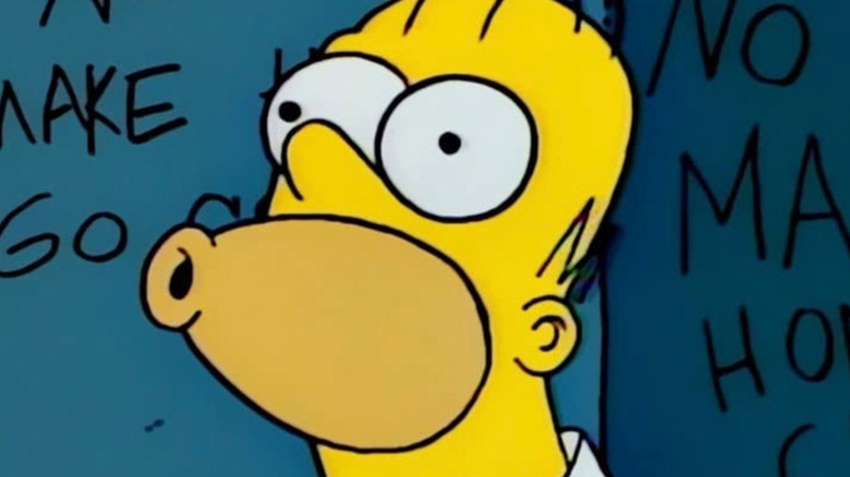 Homer Simpson going crazy