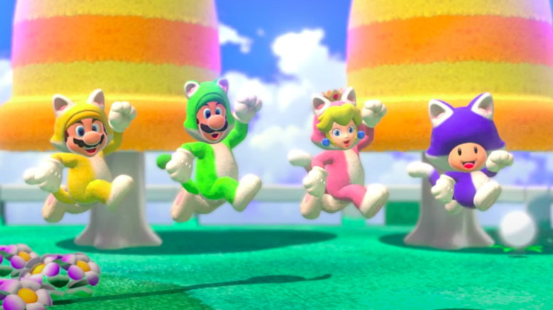 Cat Mario and friends