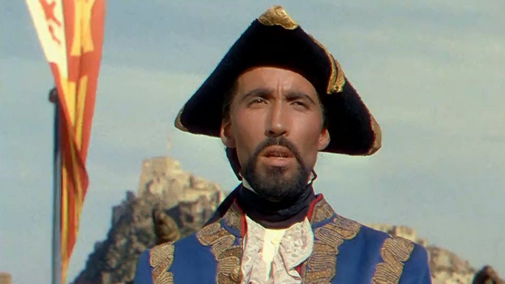 Christopher Lee as Joseph in The Crimson Pirate