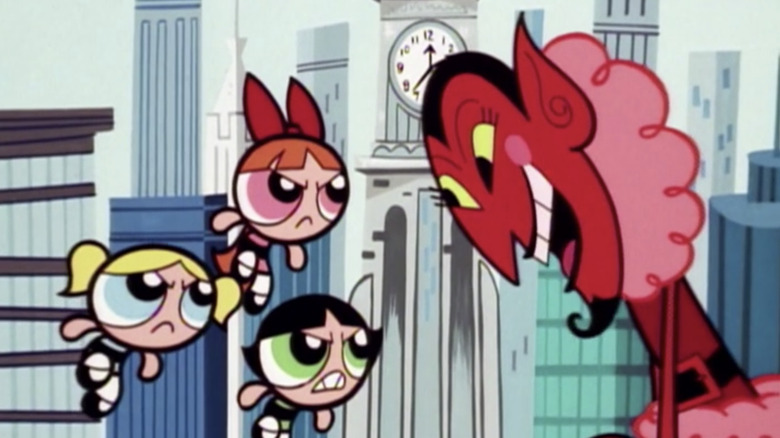The Powerpuff Girls puzzle over a time-sensitive riddle