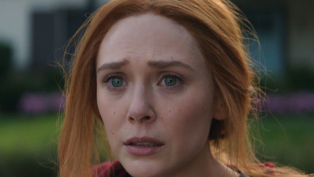 Elizabeth Olsen Wanda Maximoff concerned