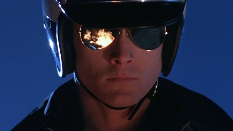 T1000 wearing sunglasses