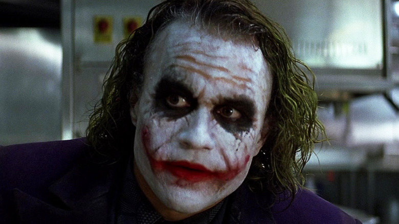 Heath Ledger as the Joker