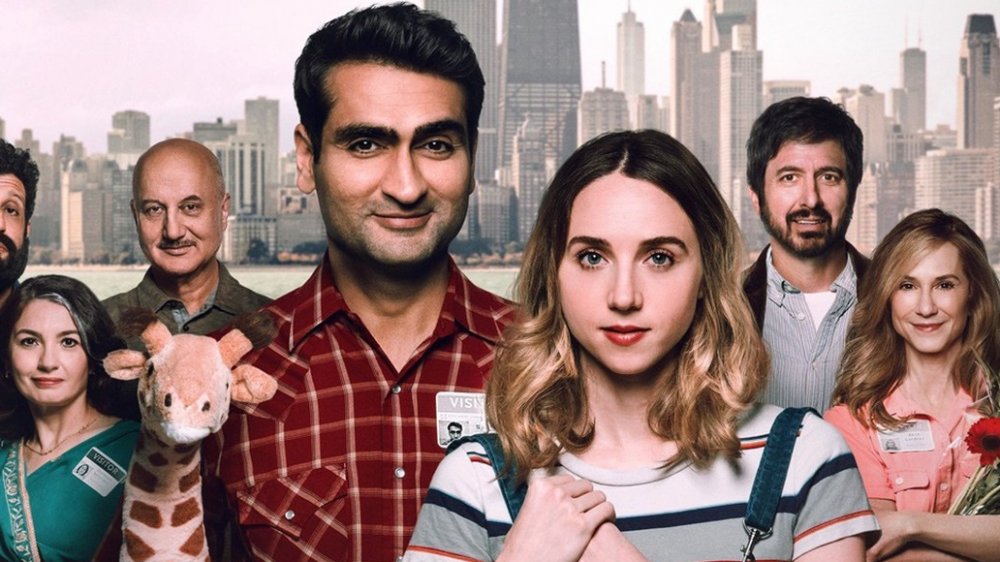 Kumail Nanjiani and Zoe Kazan in The Big Sick