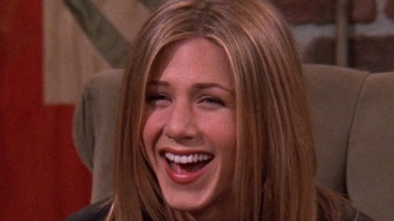 Friends Rachel laughs at recurring gags