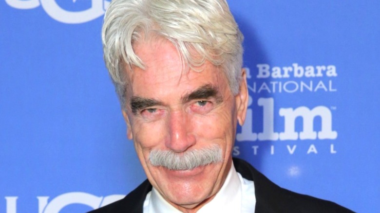 Sam Elliot grey hair beard